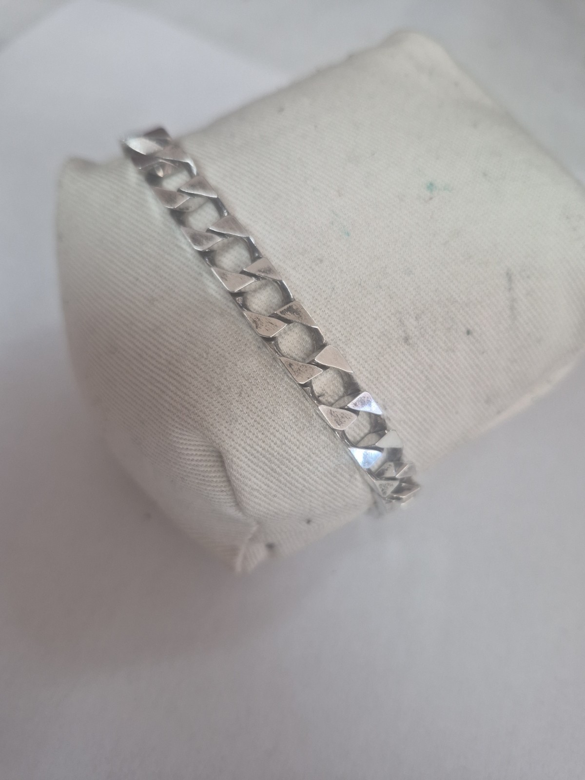 925 Sterling Silver Flat Mariner Link Chain Bracelet 7mm 1/4 inch Wide 7″ Long