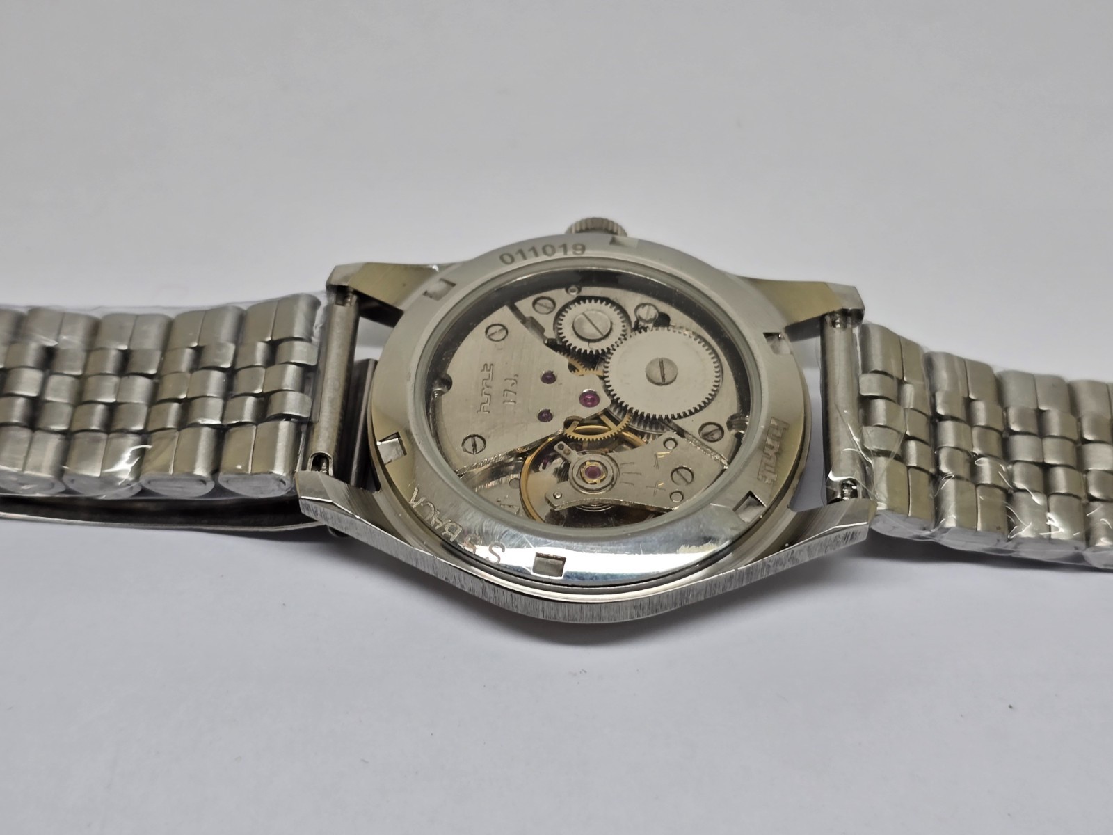 Refurbished Automatic Men’s Watch Day Date | Classic Vintage Style | Steel Strap