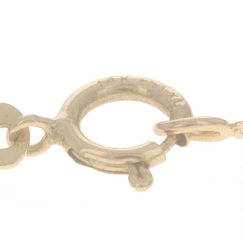 Yellow Gold Mariner Chain Necklace 20 1/4″ 14k Italy