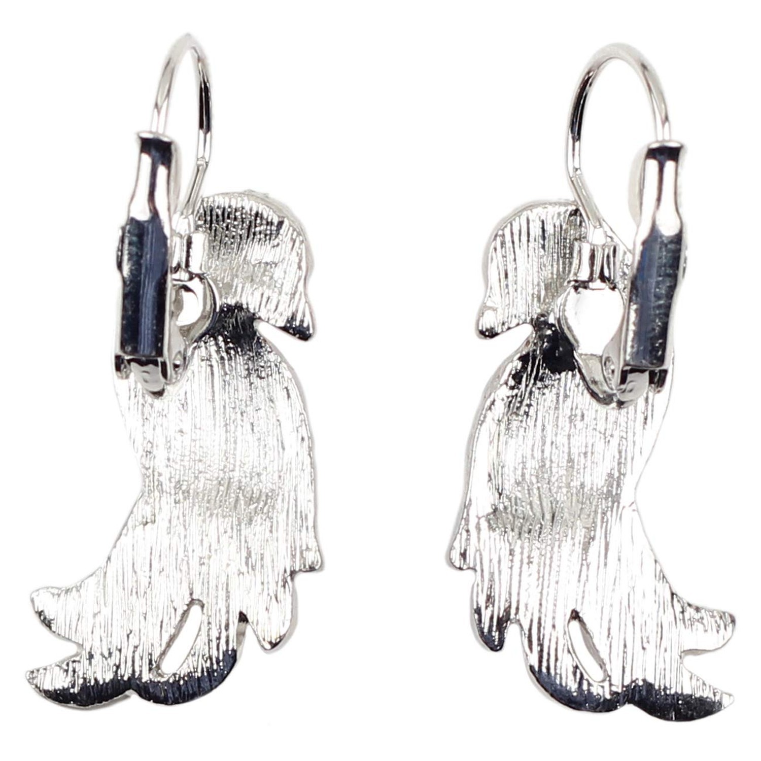 DUOWEI Alloy Enamel Tropical Parrot Bird Earrings Charms Parrot Bird Dangle R…