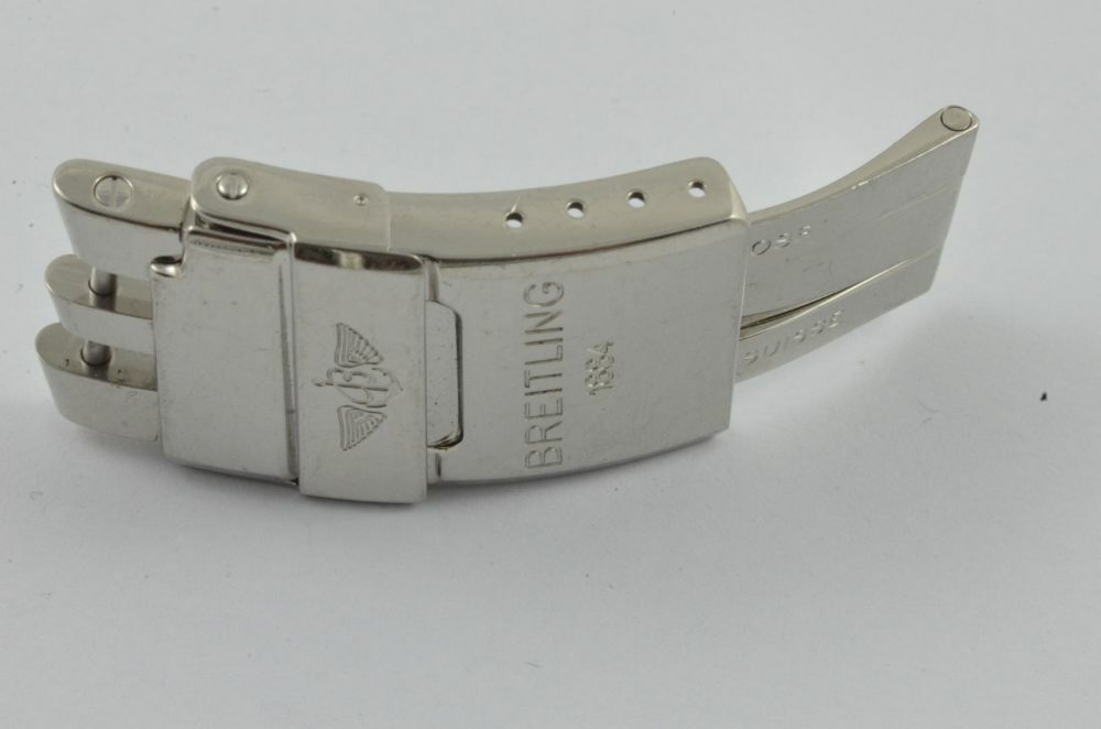 Breitling Pilot Armband Faltschließe 20Mm Deployment Clasp 357A Chronomat Evolu