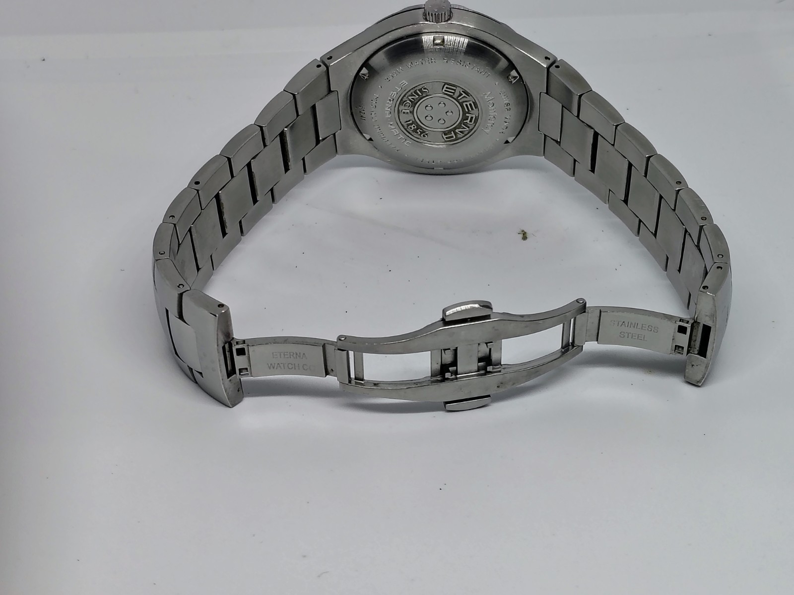 Eterna Monterrey GMT Automatic Watch Model 1612.41 Stailess Steel 200M