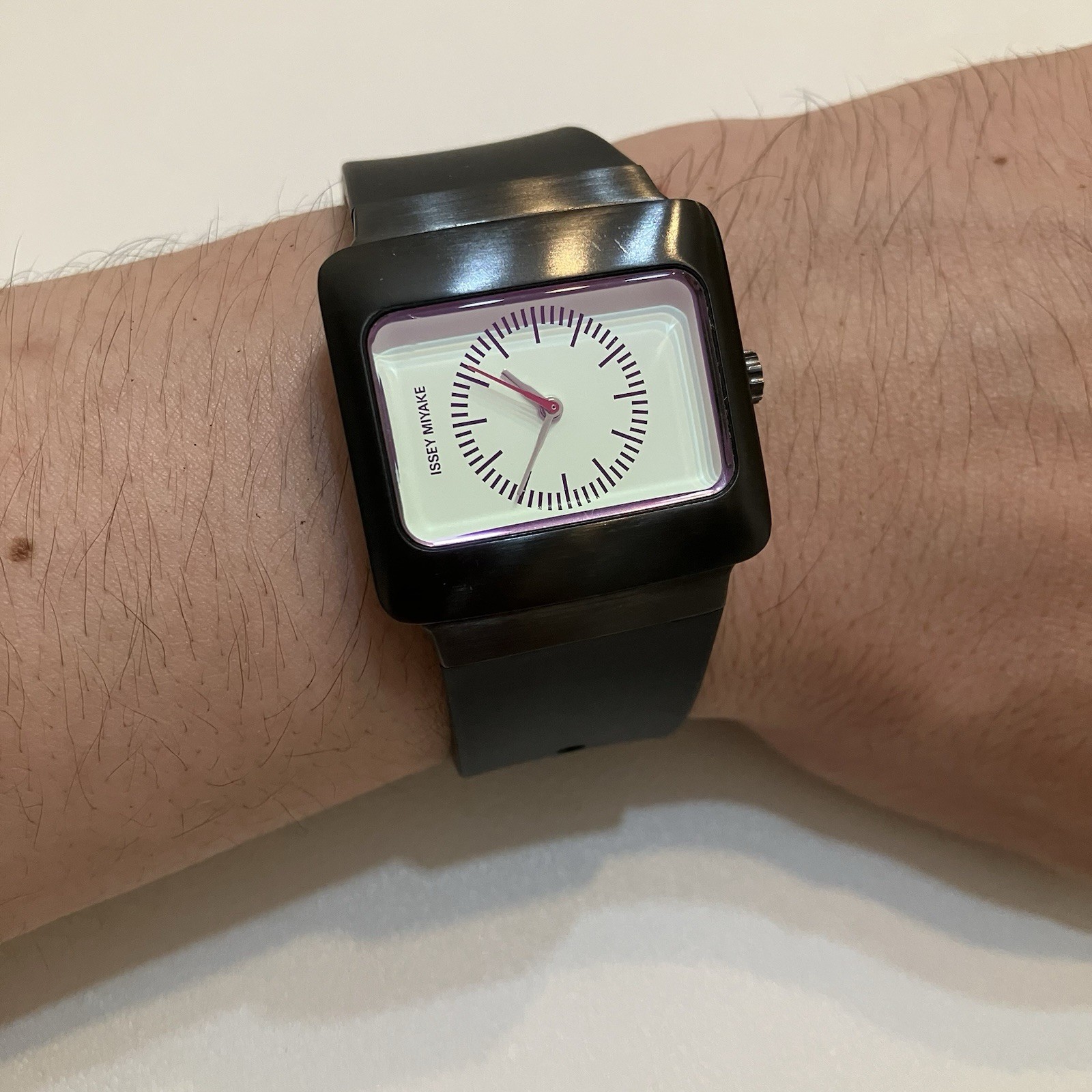 Great Condition ISSEY MIYAKE VAKIO Harri Koskinen Watch