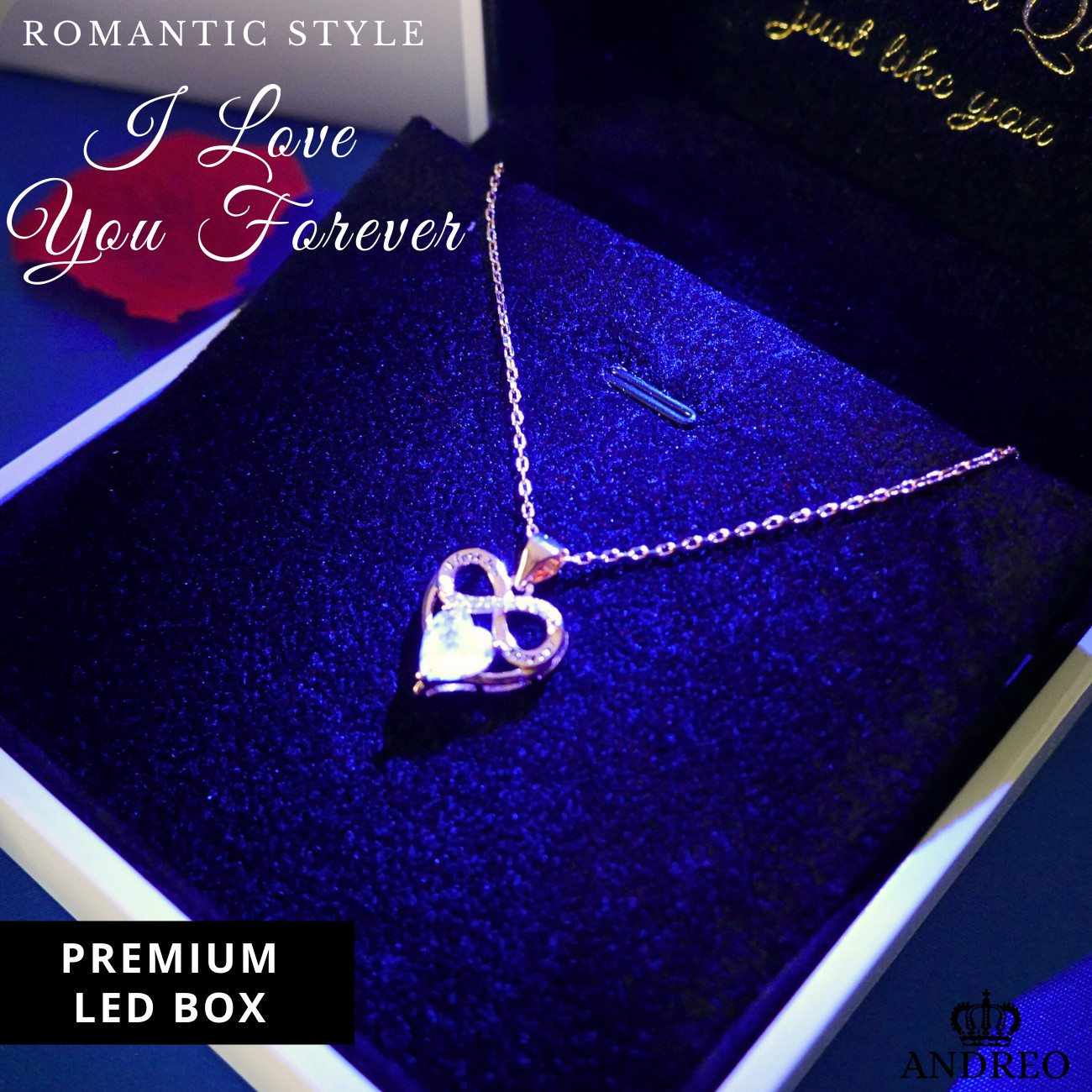 18k Infinity To My Granddaughter Necklace Birthday Gifts From Grandpa Grandma