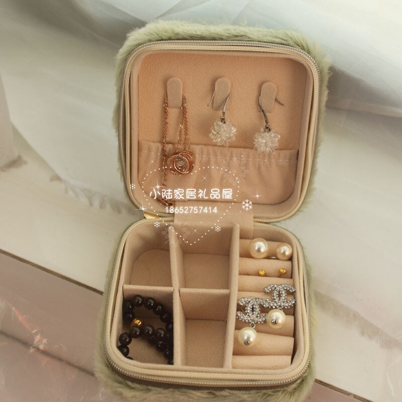 kuromi& my melody* Makeup Box Beauty Case jewelry box earring necklace boxes