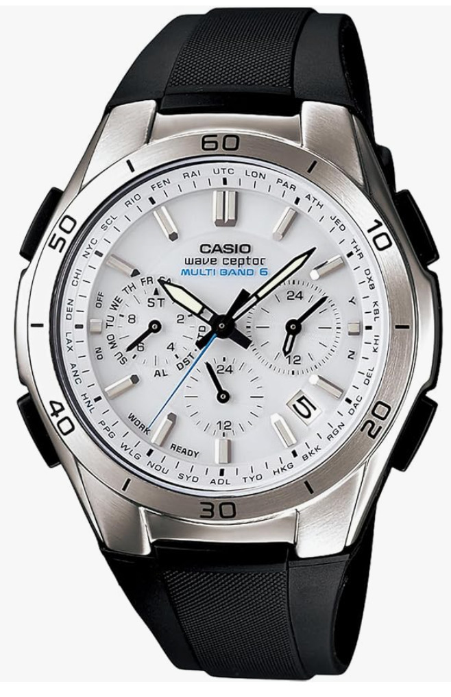 [New] CASIO Wave Ceptor Solar Radio Watch WVQ-M410-7AJF Men’s White, Fr/s