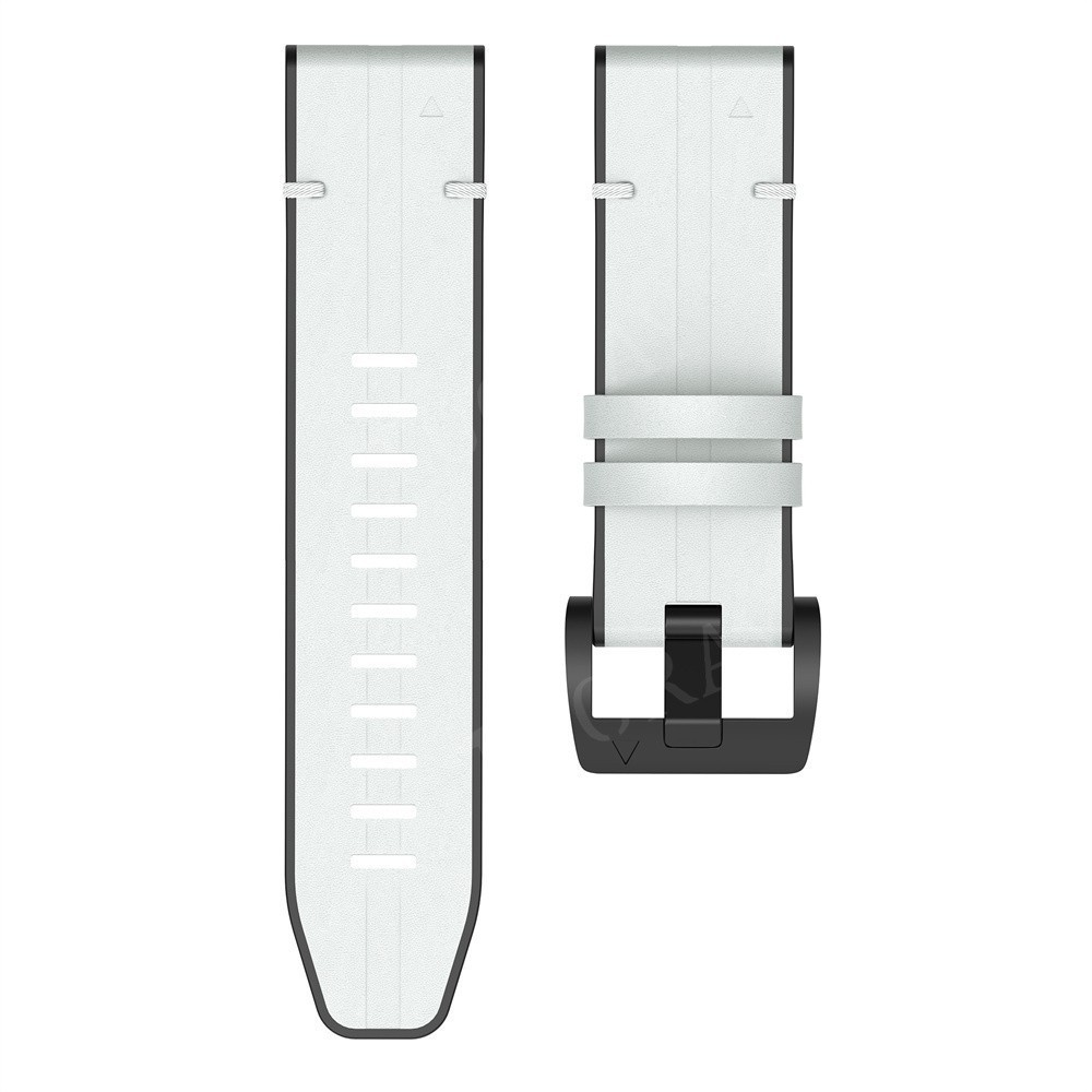Silicone Leather Band Strap For Garmin Watch Fenix 8 E 7X 7 6X 6 5 5X Enduro 3 2