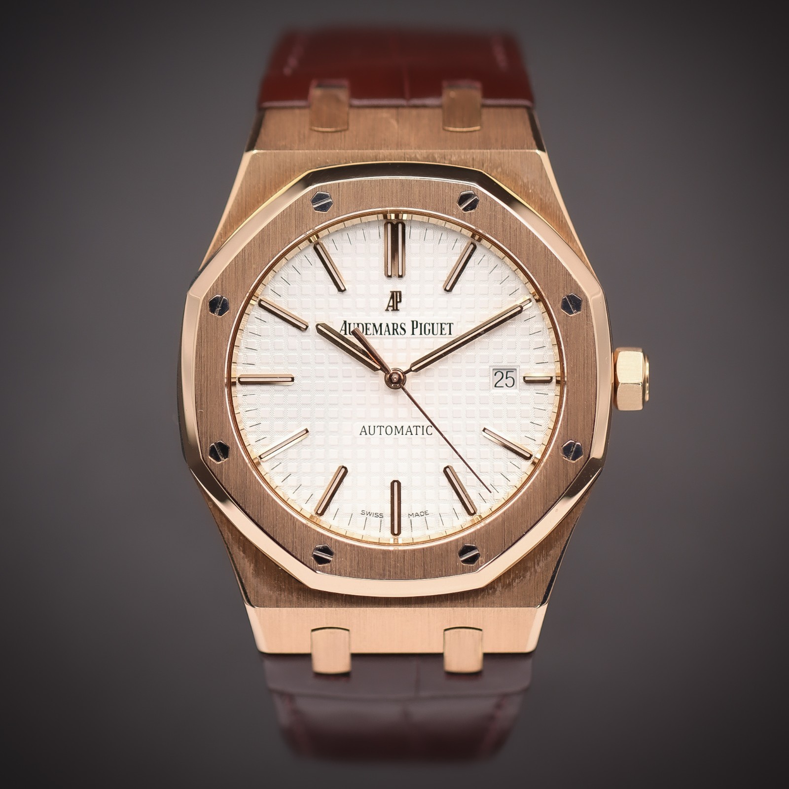 AUDEMARS PIGUET Royal Oak 41 | Ref. 15400OR.OO.D088CR.01 | Rose Gold | Full Set