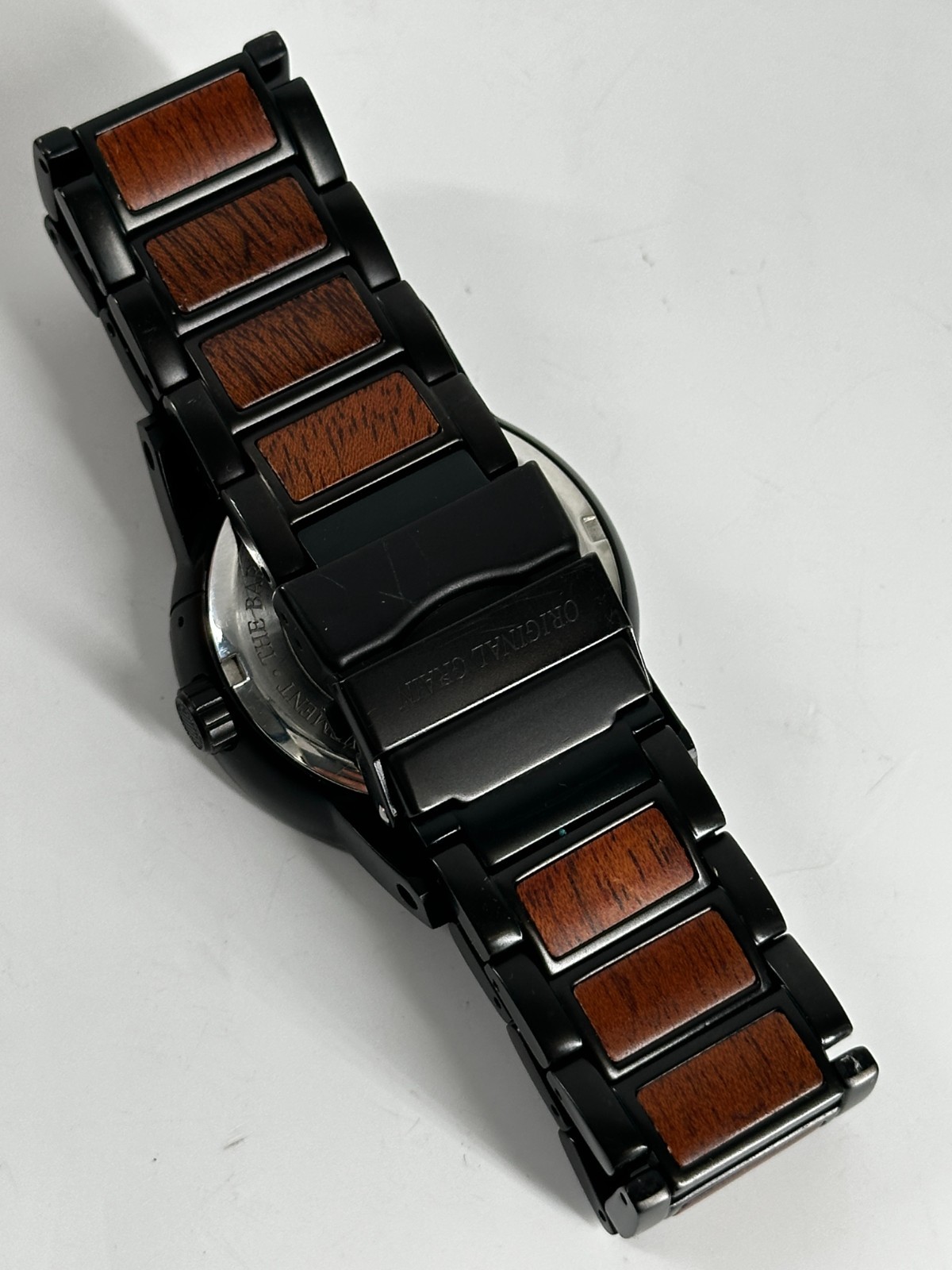 Original Grain Natural Wood The Barrel Mens Watch