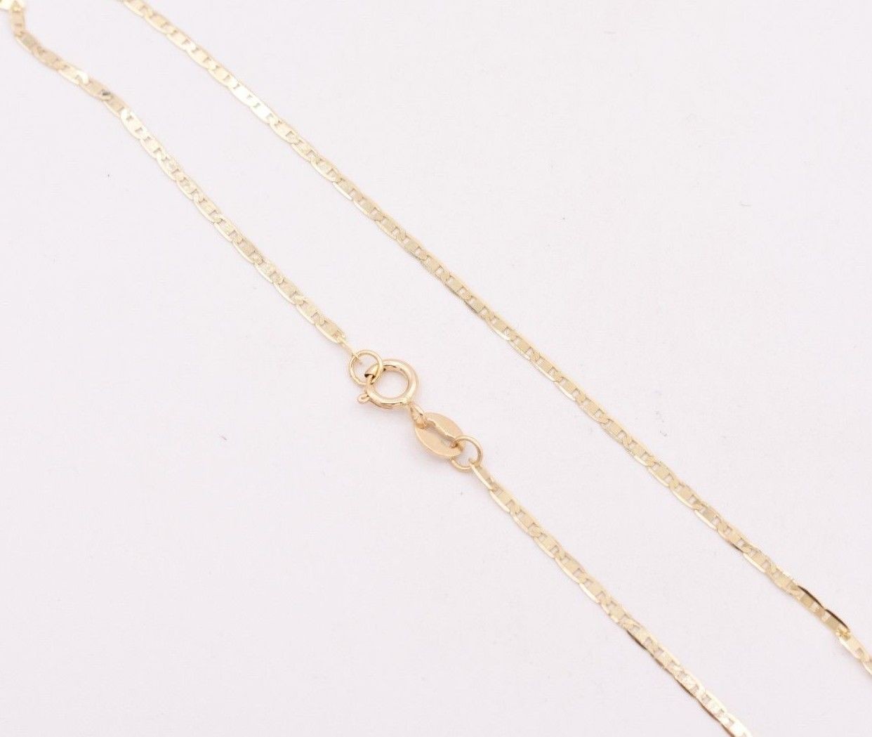 High Polished Mariner Anchor Anklet Chain Real 10K Solid Yellow Gold 10″