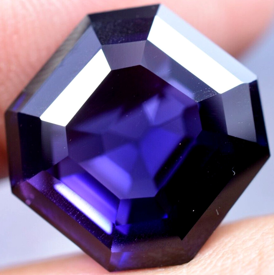 RARE Natural Purple-Blue Tanzanite 18.55 CT IF Certified Flawless Loose Gemstone