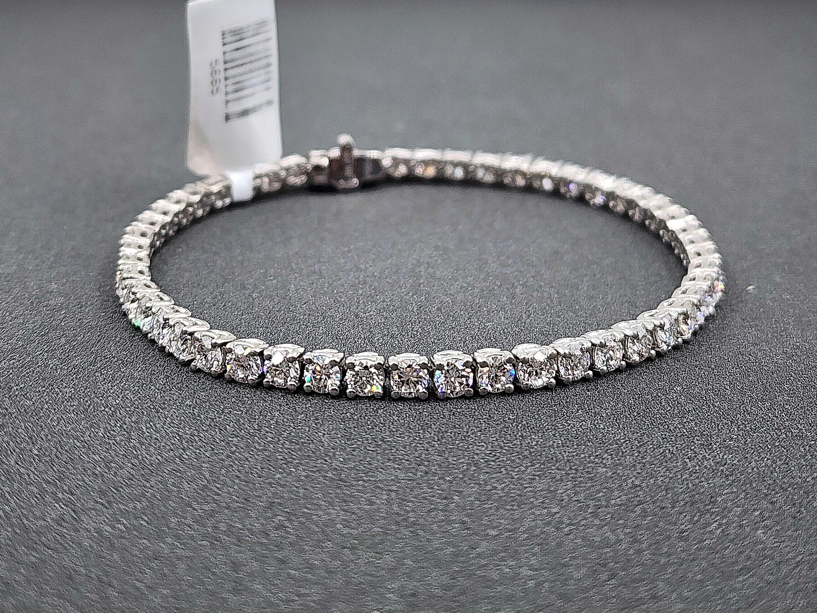 6.68 ct Diamond Tennis Bracelet