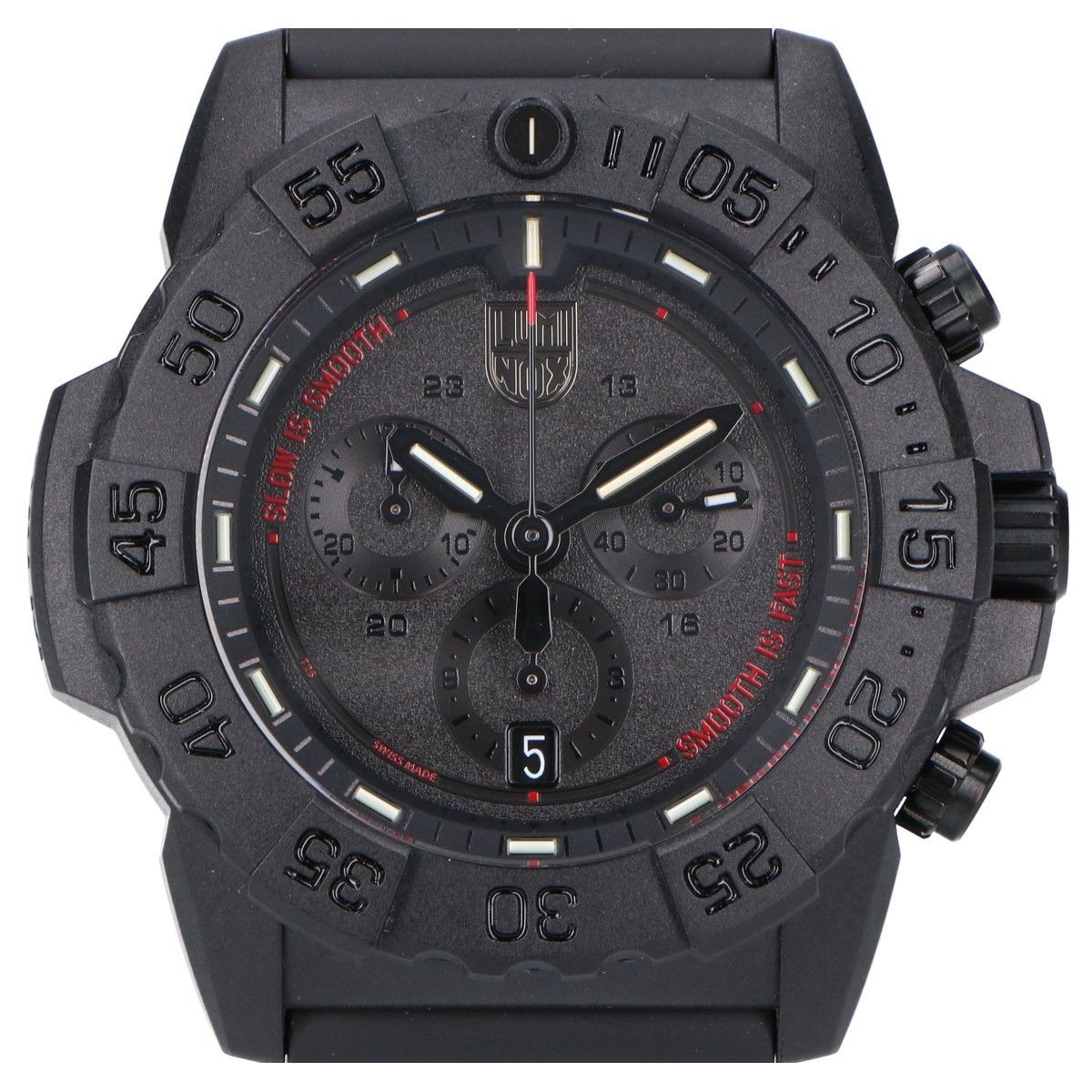 LUMINOX NAVY SEAL CHRONOGRAPH 3580 SERIES 3581.SIS Chronograph Quartz Excellent