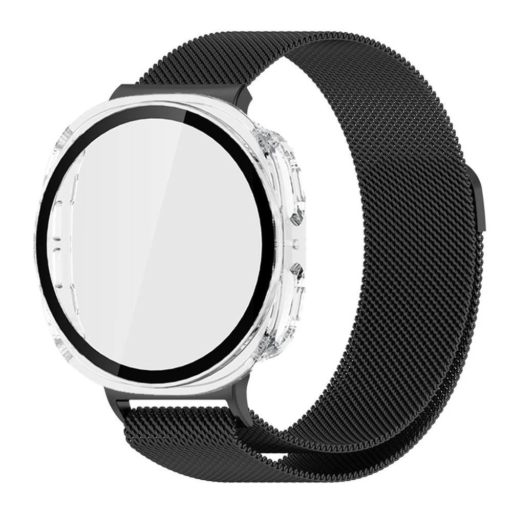 Milanese Loop Strap Watch Band + PC Case For Samsung Galaxy Watch 8 / 8 Classic