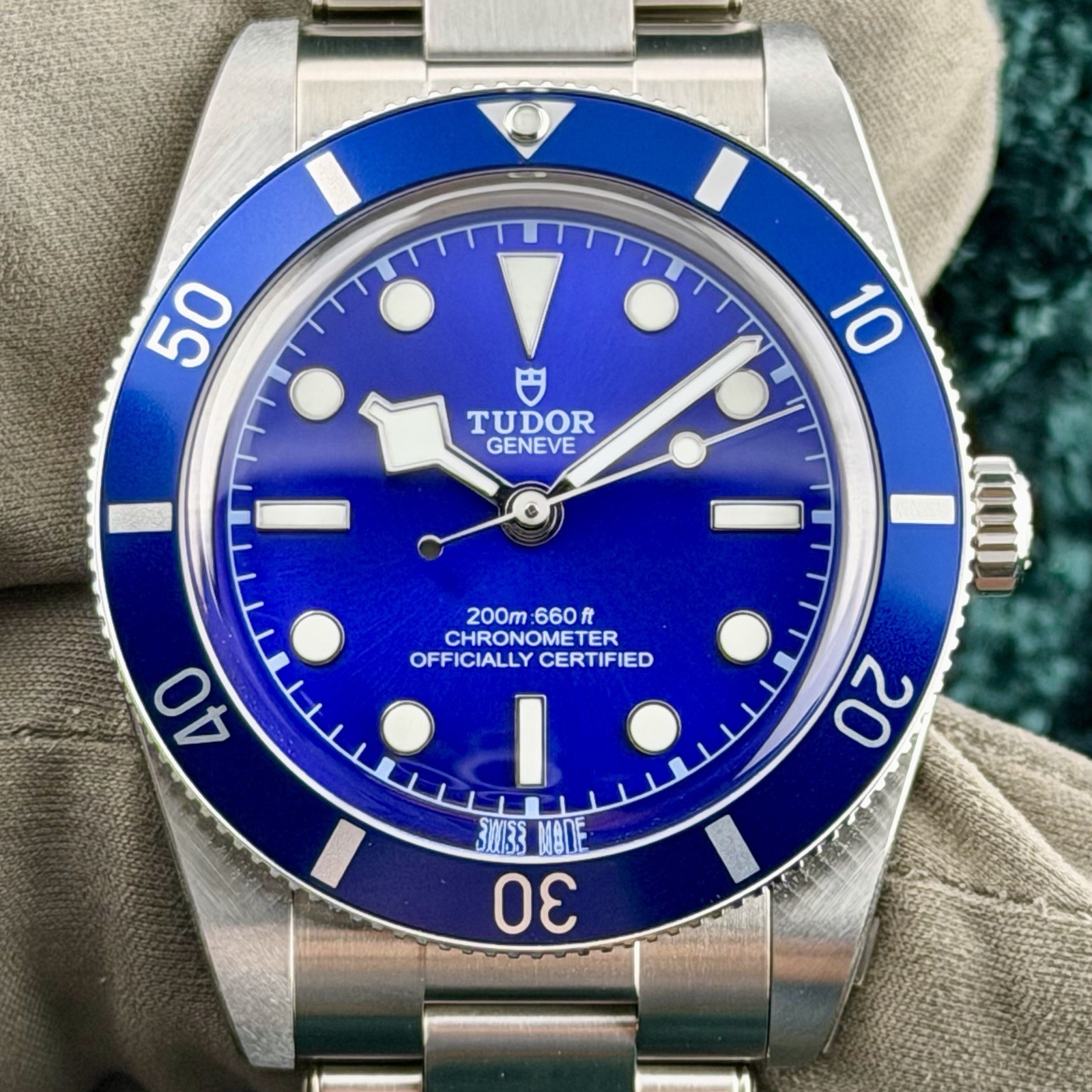 2026 Fully Stickered Tudor Black Bay 54 Blue Dial Stainless Steel M79000B-0001.