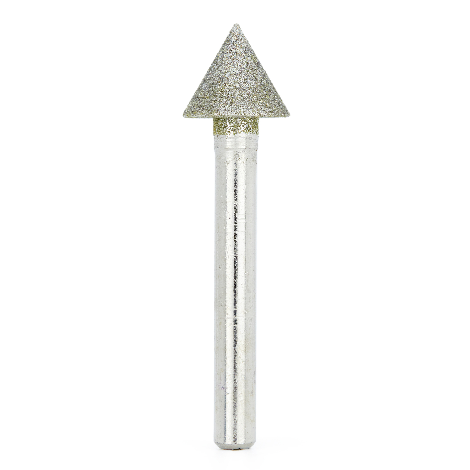 60 Degrees Diamond Tapered Grinding Head Rotary Burrs CNC Router Bits Grit 150
