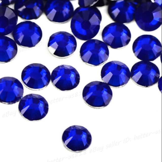 Crystal Flat Back Round ACRYLIC Hydro Gemstone 3 mm 4 mm 5 mm 6 mm 7 mm 8 mm