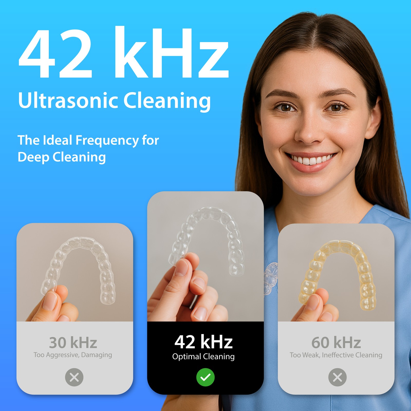 MAGNASONIC Digital Ultrasonic Jewelry Cleaner w/ Gem Jewelry Cleaner Concentrate