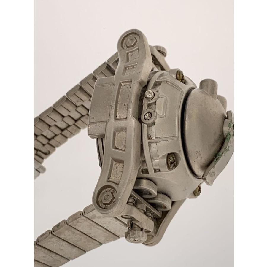 Bandai Tokima Steam Head 1998 Titanium Belt Watch Used Collectible