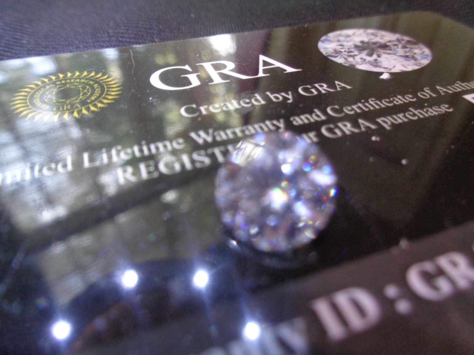 Certified 2.15 Carat G VVS1 Round Brilliant Lab-Created Diamond 8.83mm