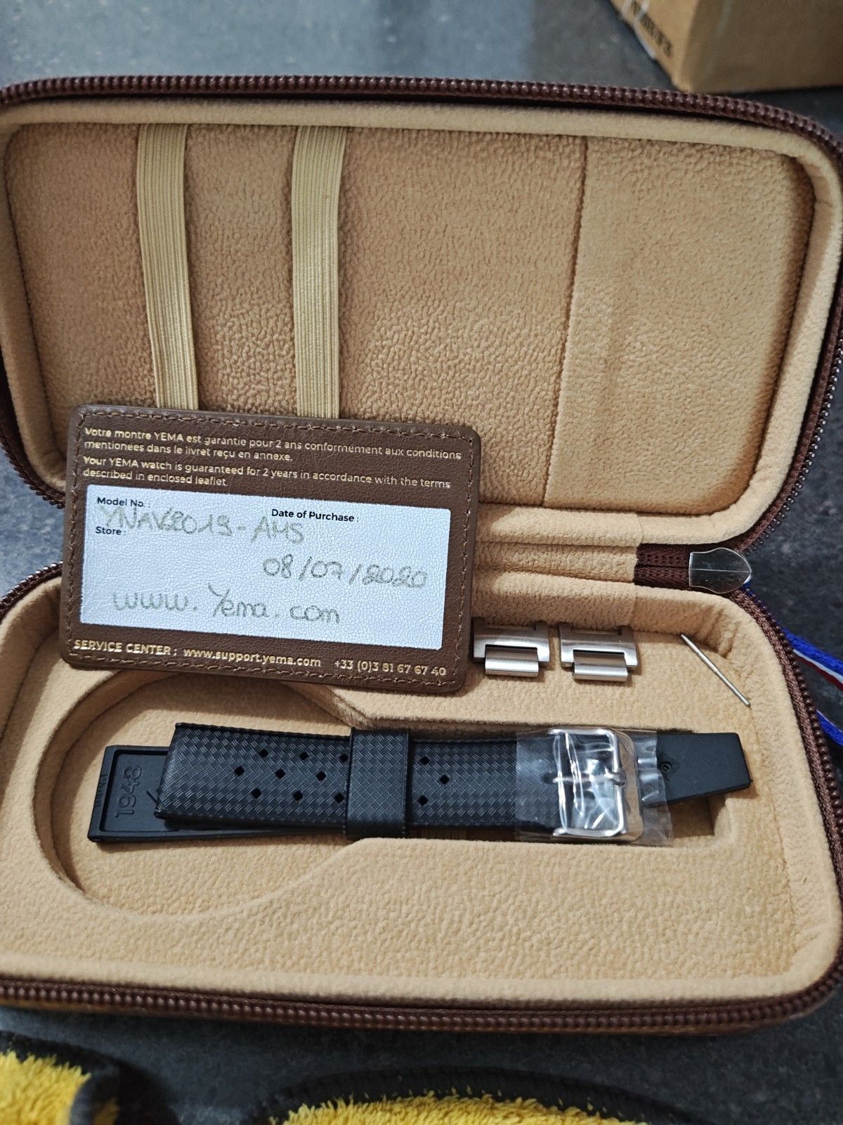 Yema Navygraf Heritage First Run No Date full set