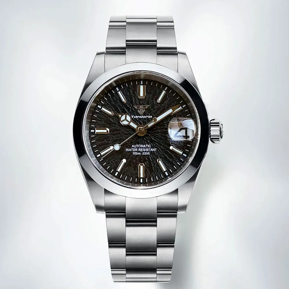 Tandorio 36mm/39mm Japan NH35 Automatic Mechanical Diver Date Men Watch 20ATM