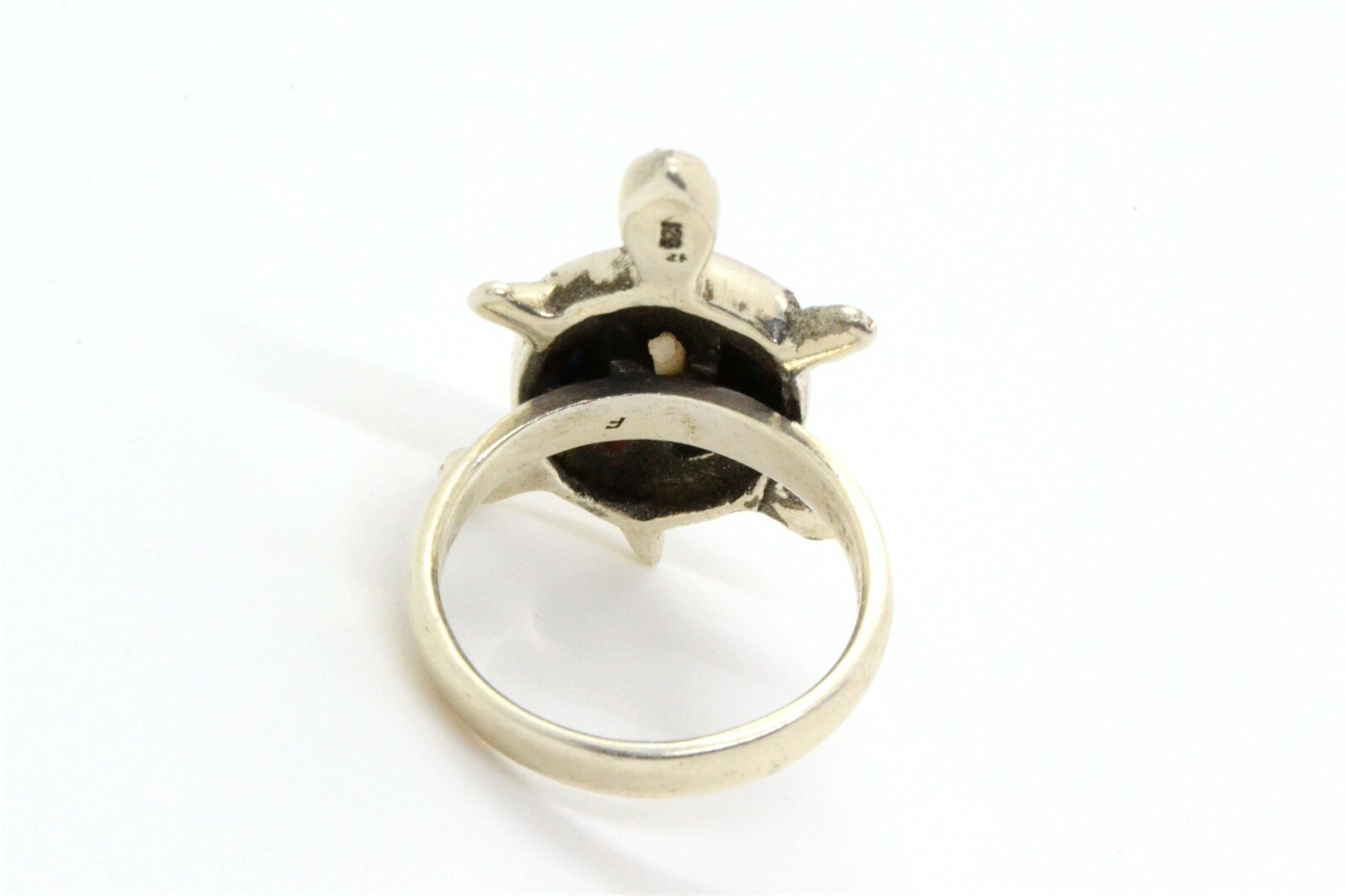 Mexico designer ring 925 silver turtle silver turtle Mexico native Aztec