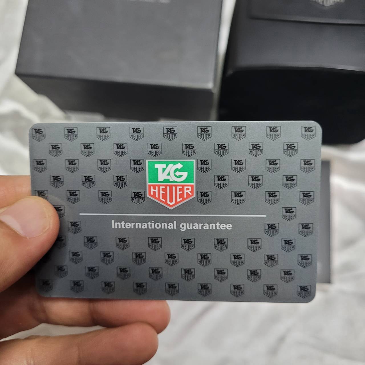 Tag Heuer Watch Box Formula One F1 Book Guaruntee Card Watch band connector