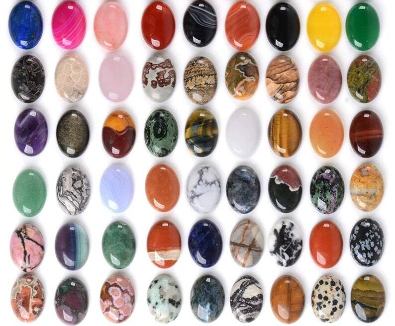 AA++ Natural Mix Gemstone Cabochon Loose Gemstone Wholesale Lot