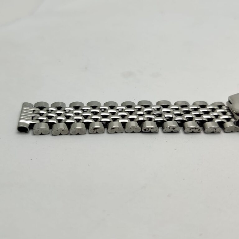 15.50 mm Omax Beads Of Rice Stainless Steel Watch Bracelet