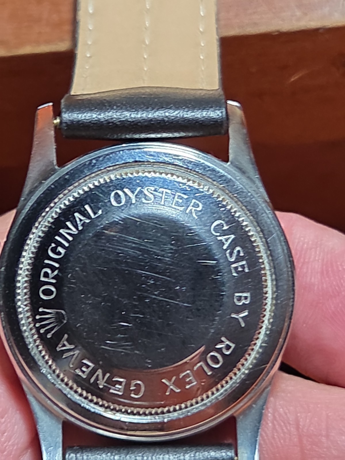 Vintage Tudor Oyster Prince 7967 Automatic Rose Dial Rolex Crown & Caseback Swis