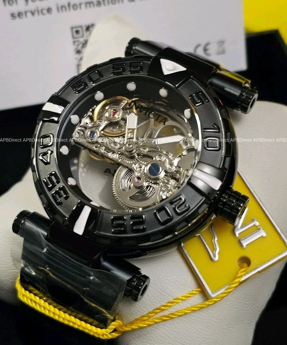 Invicta Subaqua Noma I – Automatic BRIDGE Mvmnt Skeleton – Blue LUME mens watch