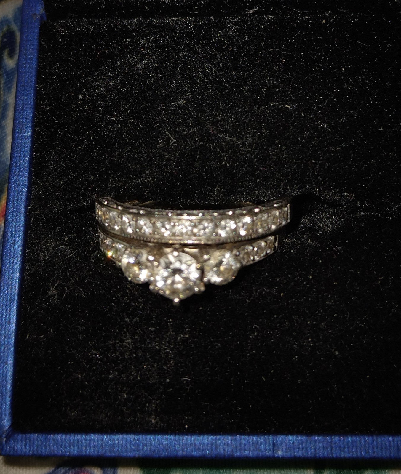 White Gold Bridal/Anniversary Set
