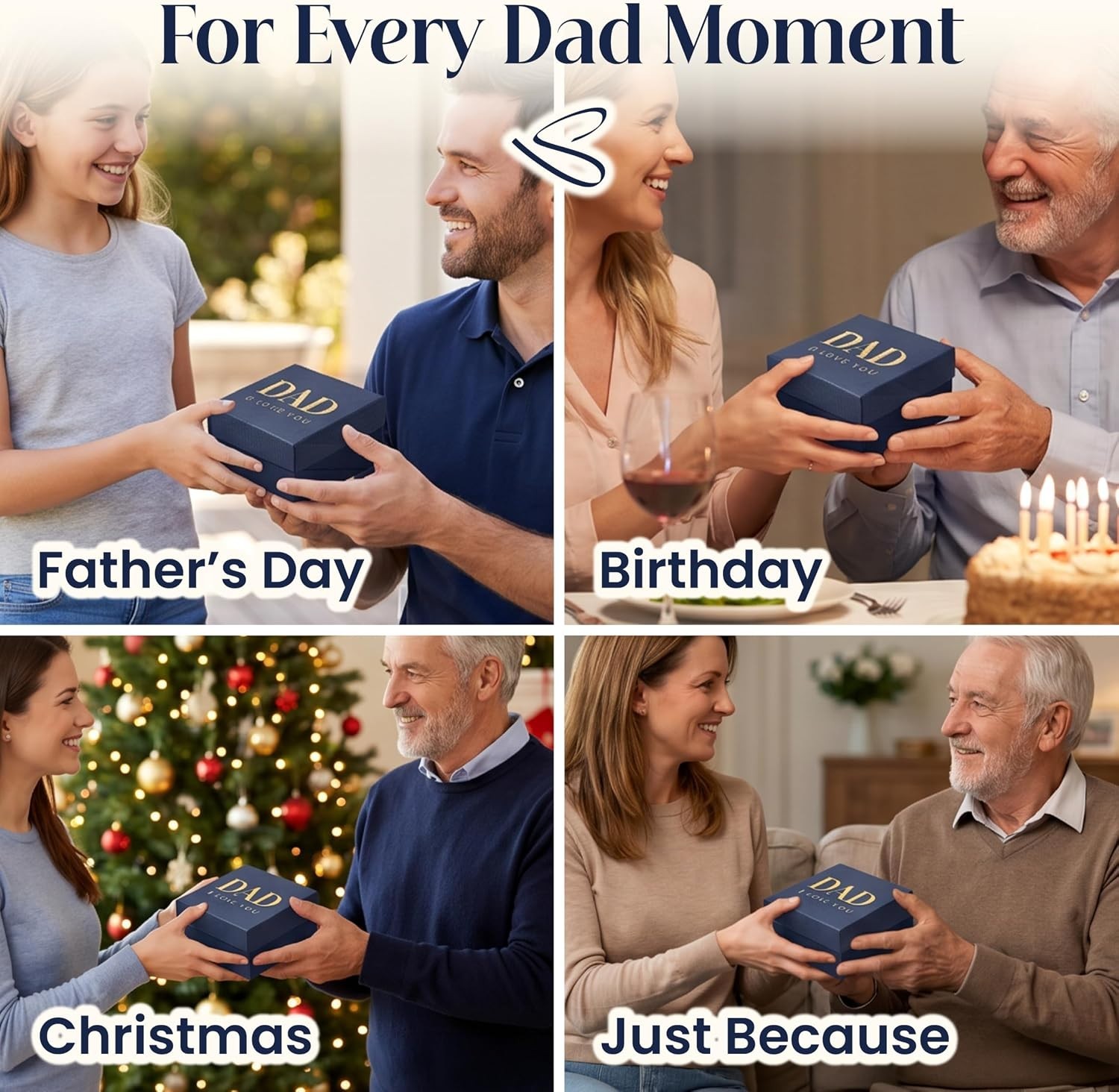Emotional Father’s Day Gift: 60 Love Notes + Digital Surprise Experience