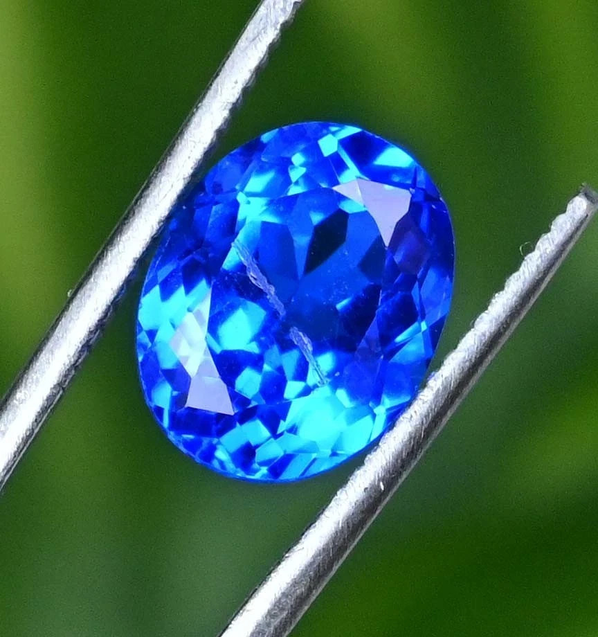 4.55 Ct Natural Rare Lustrous Blue Tanzanite Oval IGL Certified Loose Gems 6YHZ