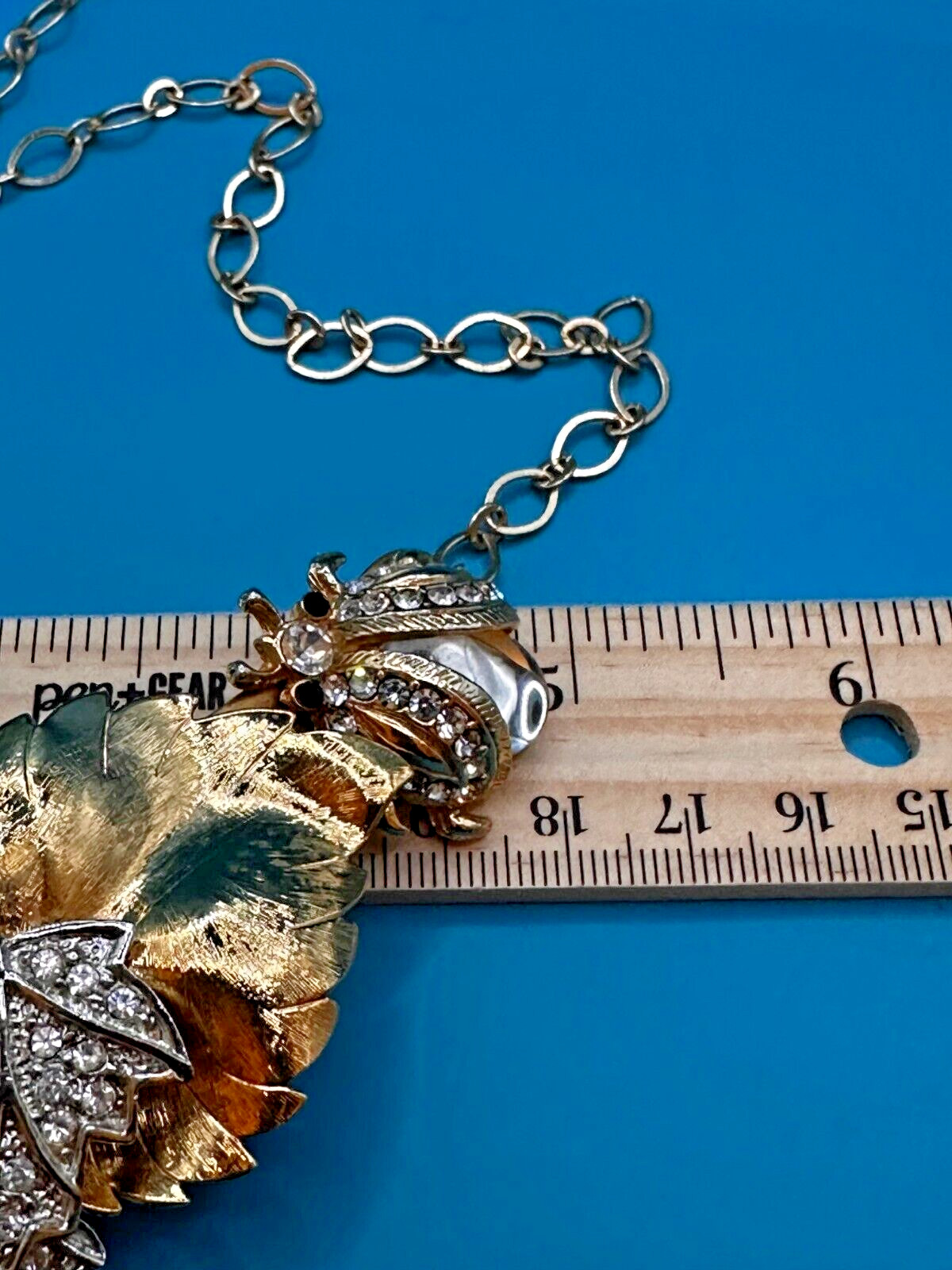 Kelley Hollis Necklace Vtg Restored Piece to Modern Style One Of A Kind Handmade