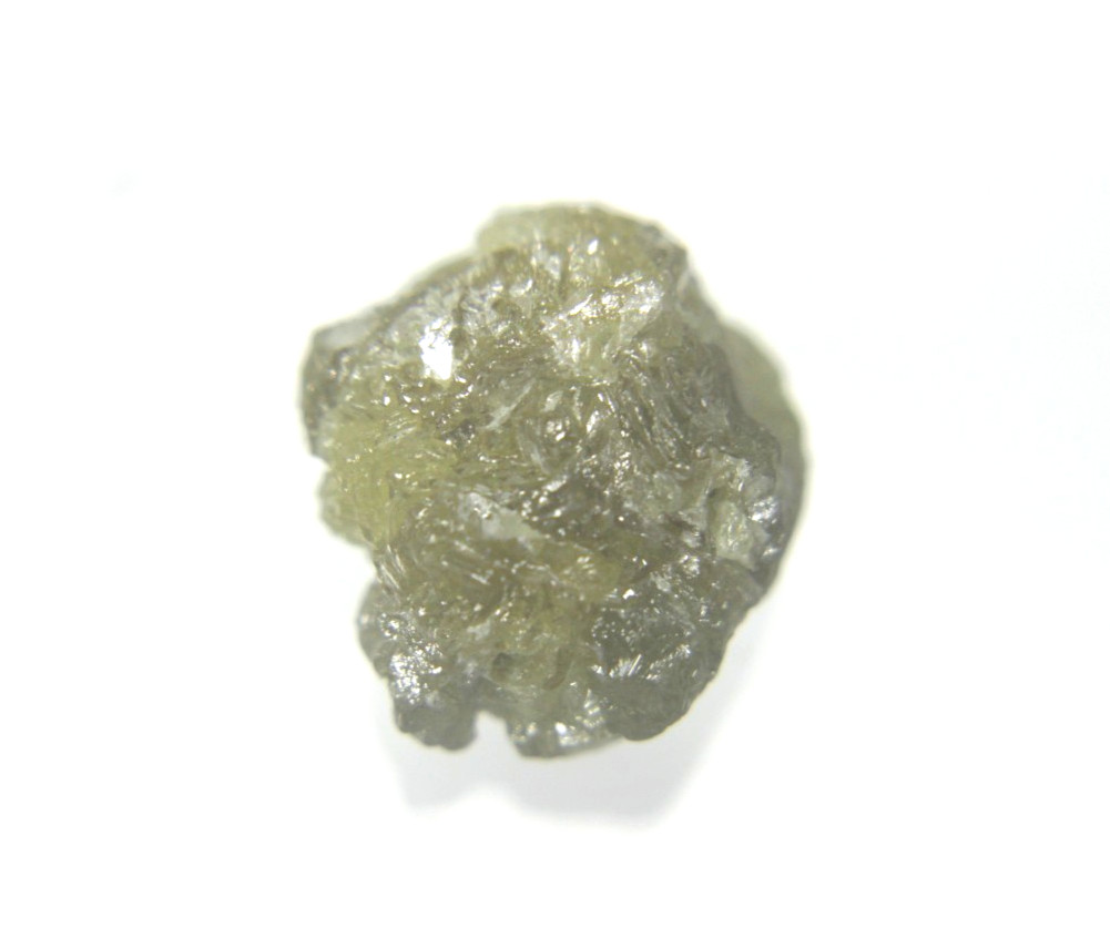 6.23CTS /1 PIECE NATURAL REAL RAW UNCUT YELLOW ROUGH DIAMOND 11.53×10.47×7.21 MM