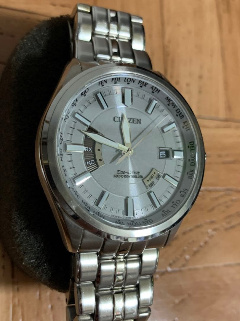 Citizen JH145-S073545 Solar Radio Controlled Watch wrist 16.7cm/6.6in