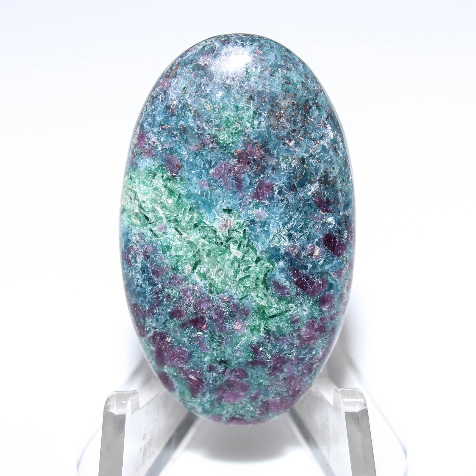 49.60 Ct. Natural Ruby kyanite Oval Cabochon Loose Gemstone 36x22x5 mm