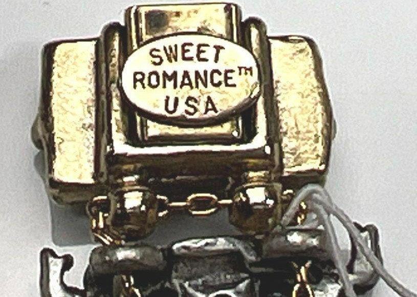 Sweet Romance Queen Elizabeth Slide Bracelet: English Royal Charm $191 NWT