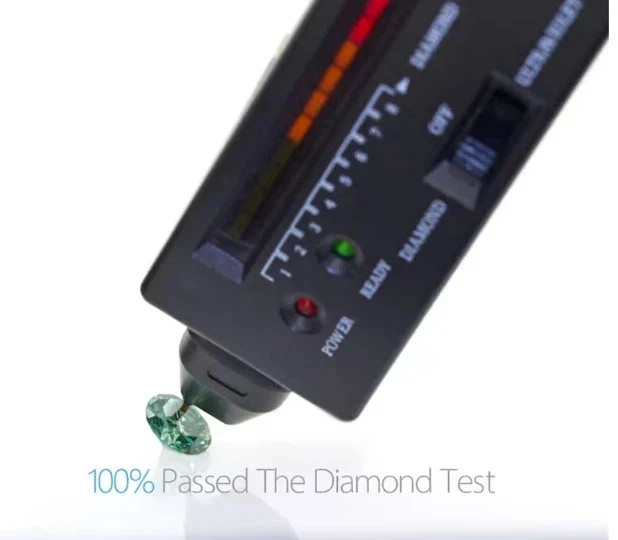5 CT Natural Green Diamond 11.50 mm Round Cut VVS1 D Grade Certified Stone D03