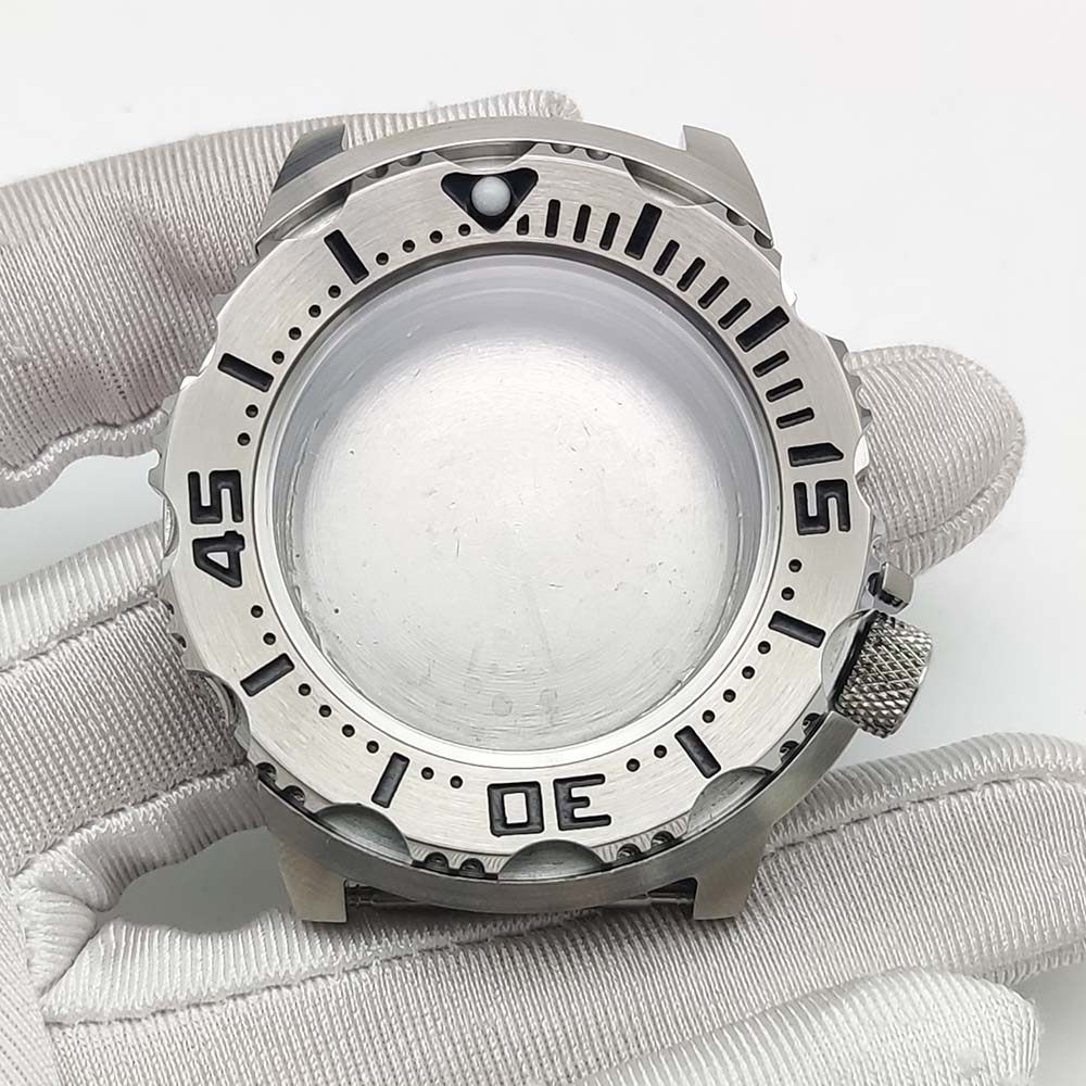 42MM Monster Watch Case Kit + Dial + Hands + Strap Fits NH35 NH36 Movement DIY