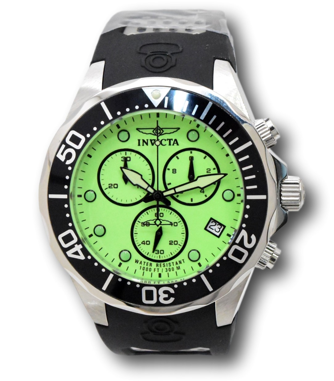 Invicta Pro Diver Super LUME Dial Men’s 47mm Swiss ETA G10 Chrono Watch 11483