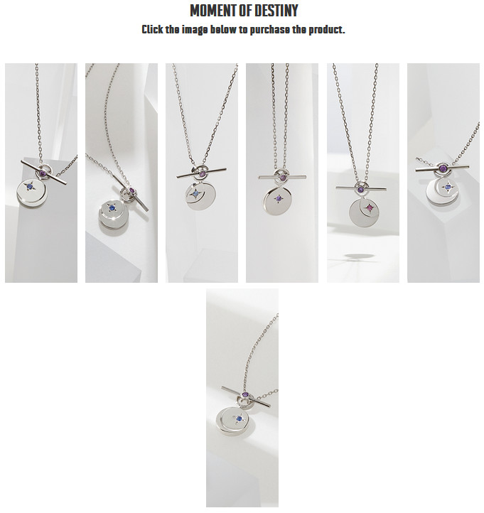 with tags BTS STONEHENgE Moment of Light Jewelry Official Army Necklac G1N