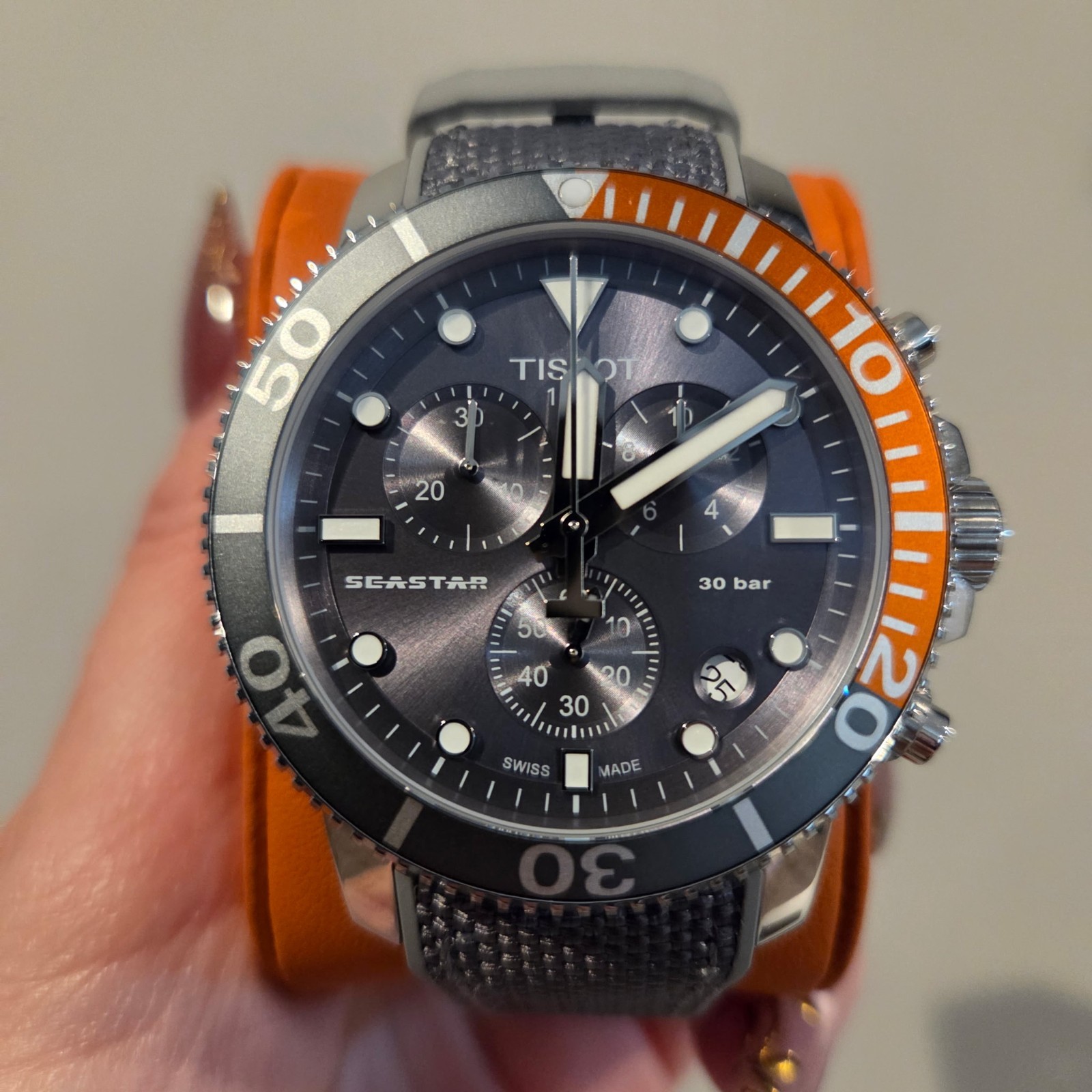 New Tissot Seastar 1000 Men’s Chrono 45.5MM Watch T120.417.17.081.01