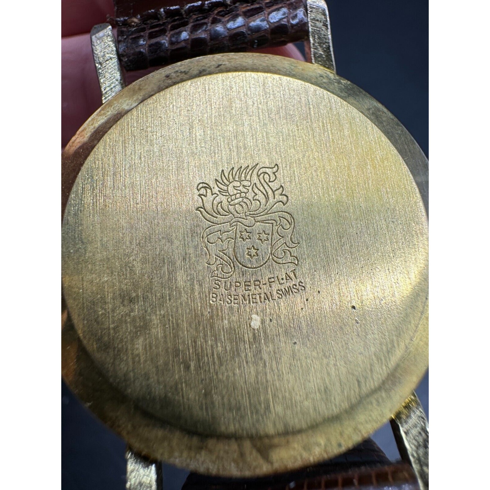 Bolivia Presidential Unbreakable Mainspring Men Watch Superflat Base Metal Swiss