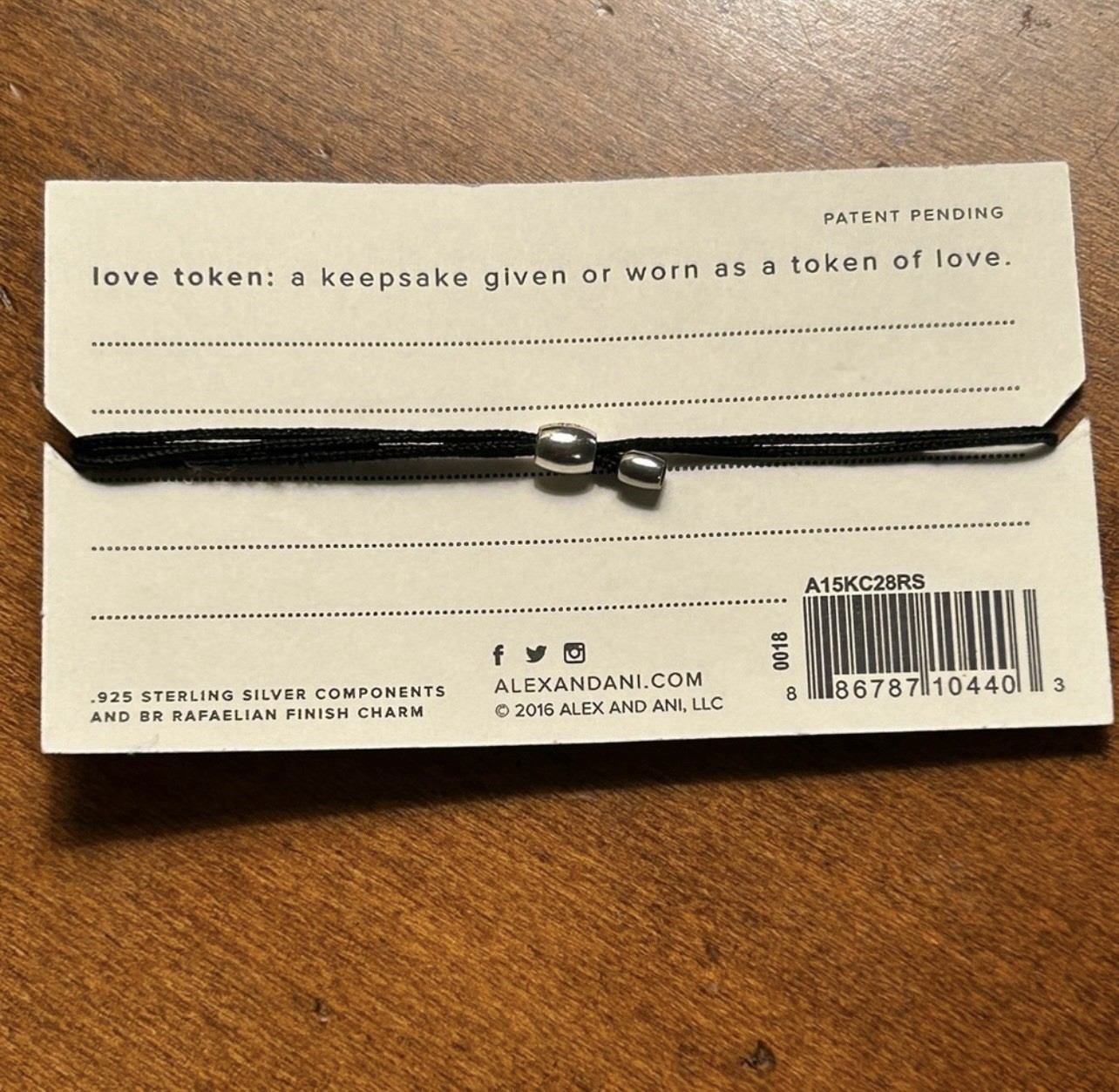 Alex And Ani Kindred Cord Love Tokens Dog Bracelet