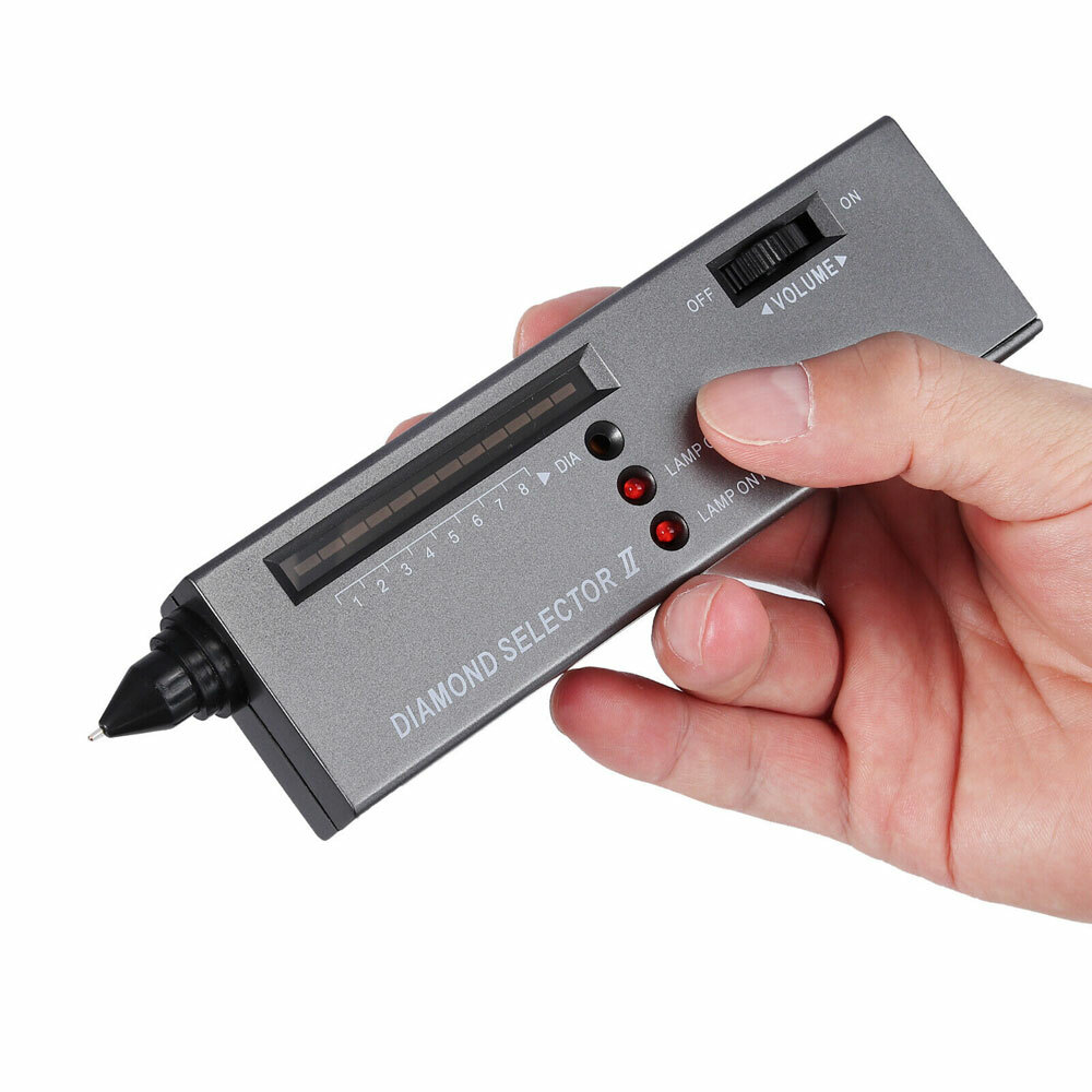 Portable Diamond Gem Tester Selector V2 with Case Gemstone Platform Jeweler tool