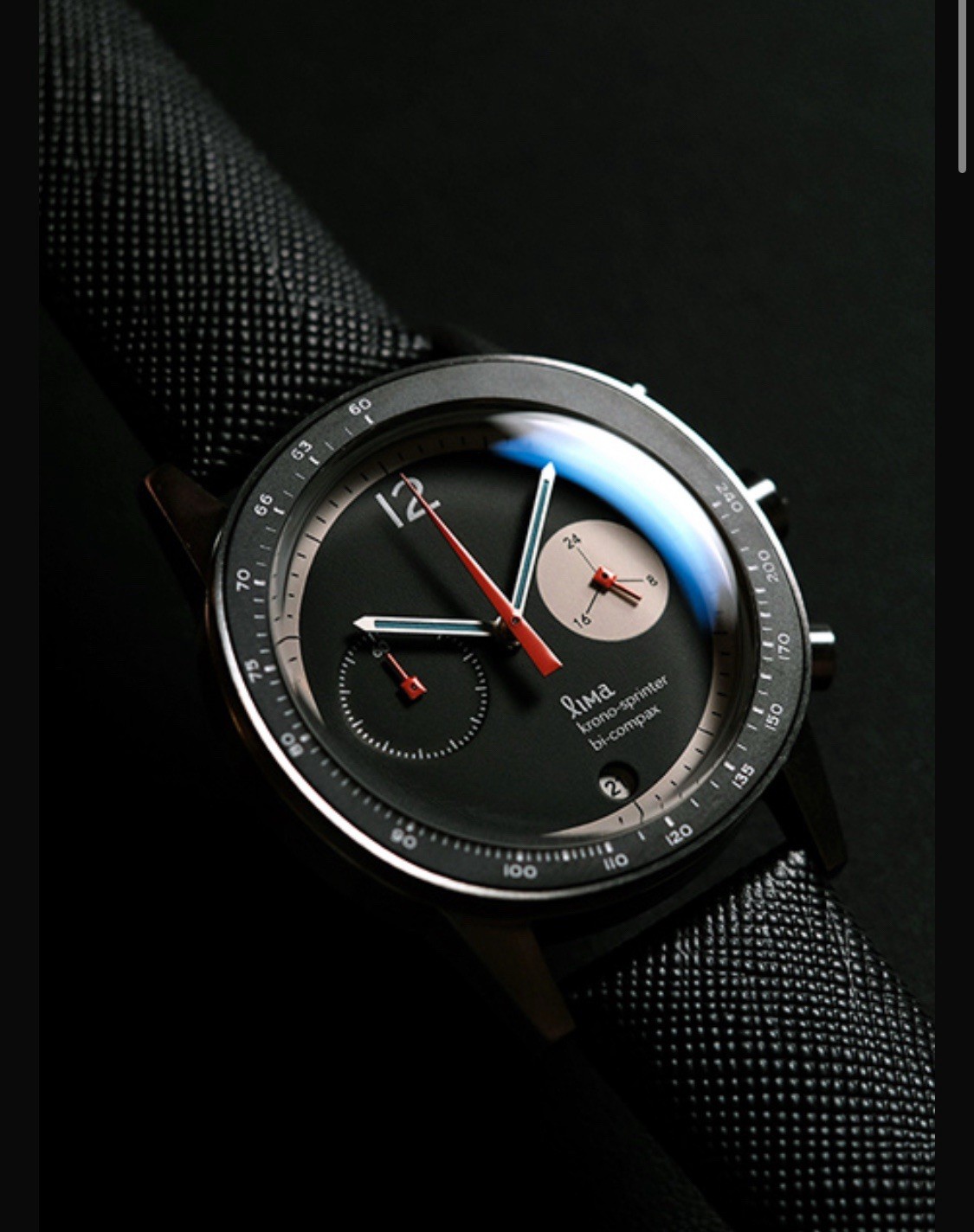 Lima Watch KRONOSPRINTER NEWMAN BLACK