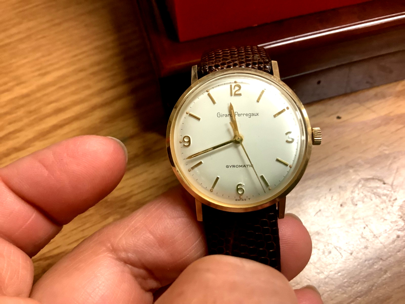 Girard-Perregaux Gyromatic Men’s Watch Automatic 10k Gold Filled Case Runs!